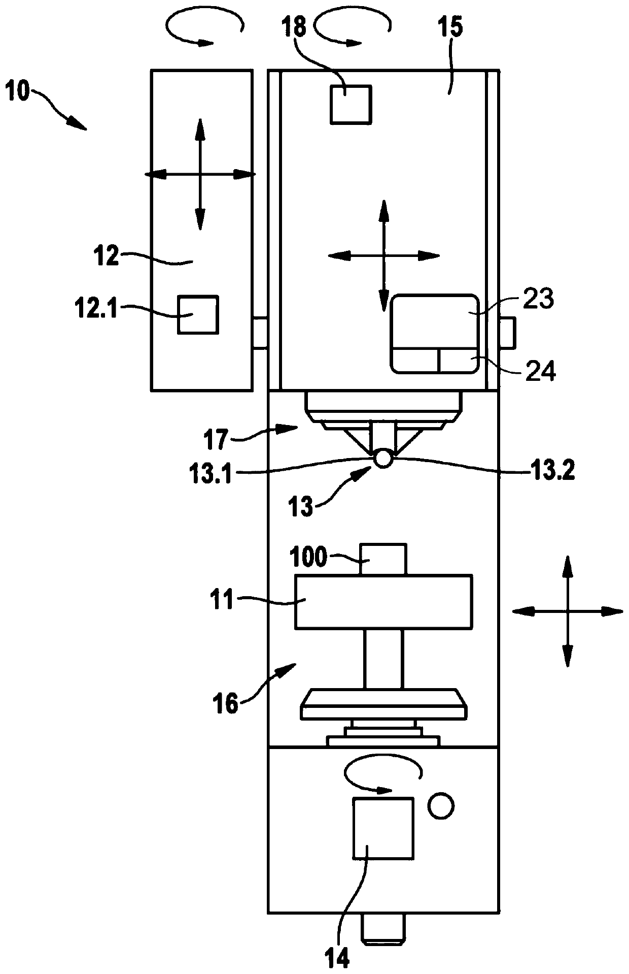 Device and method for automatic workpiece inspection