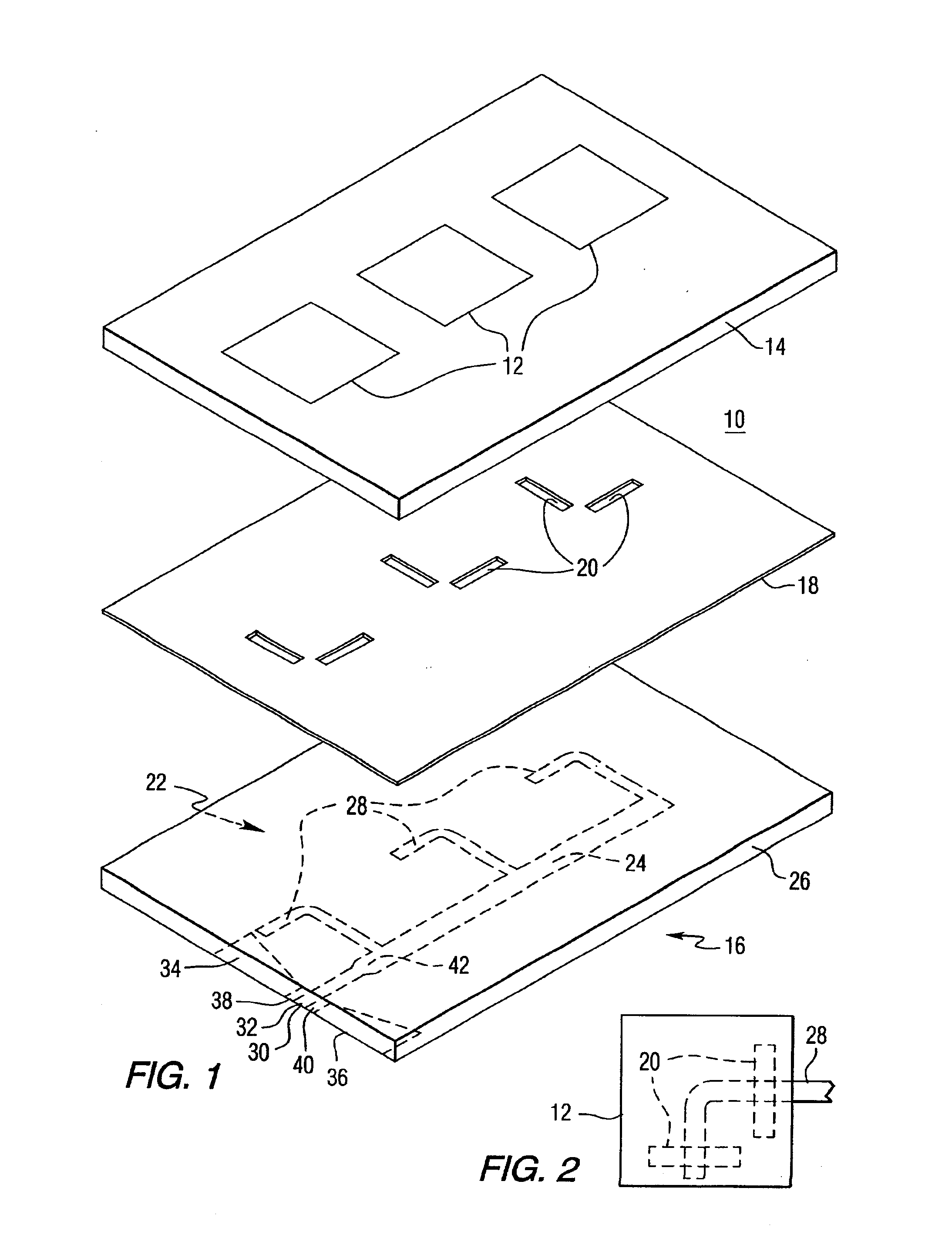 Serially-fed phased array antennas with dielectric phase shifters