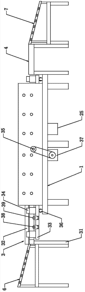 Automatic edge curling device of steel door sheet