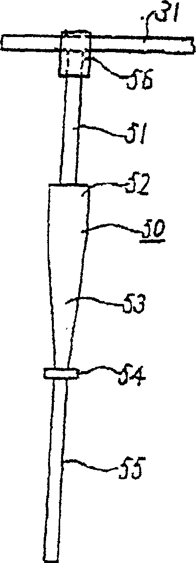 Wire material supplying mechanism of tubular braided fabric braiding machine