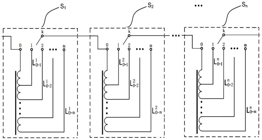 An adjustable reactor and its equal-step adjustment method