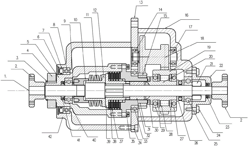 Separate multi-piece type clutch assembly