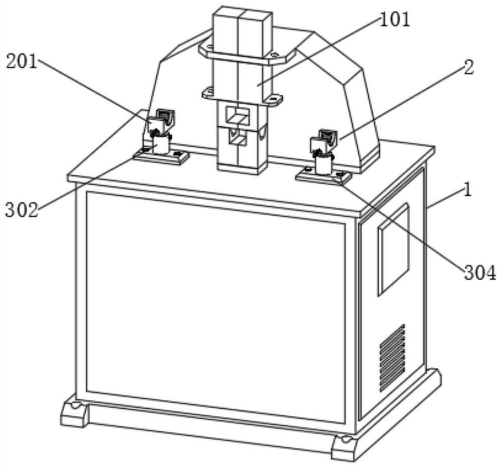 Butt welding machine connecting rod clamp