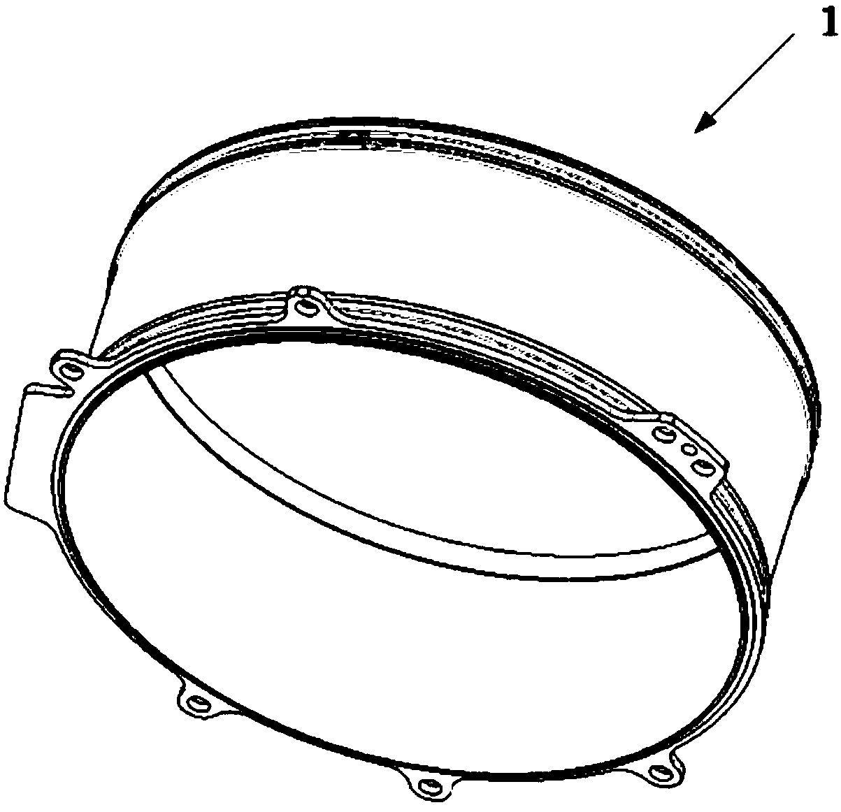 Cooling water jacket, cooling device and manufacturing method of cooling water jacket