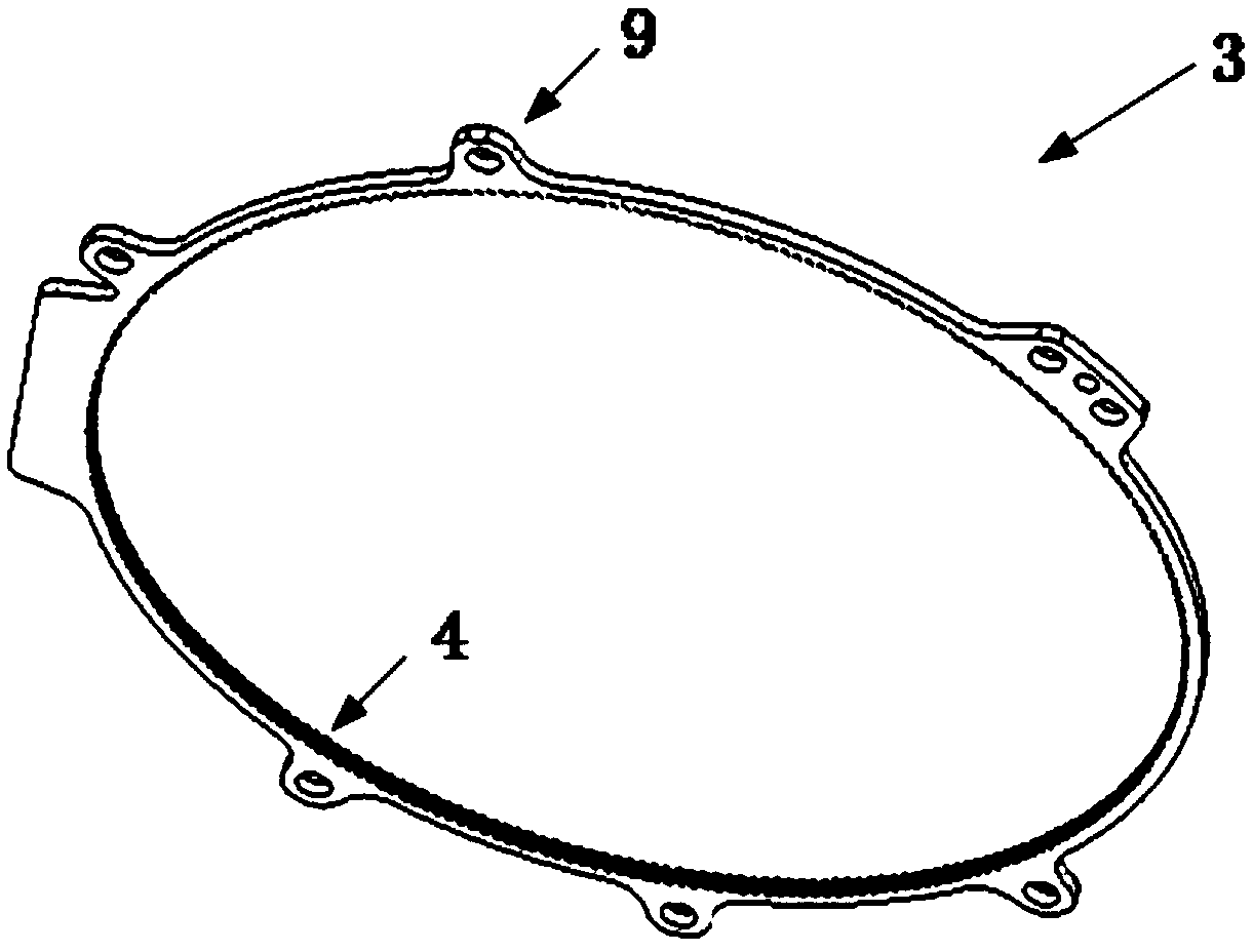 Cooling water jacket, cooling device and manufacturing method of cooling water jacket