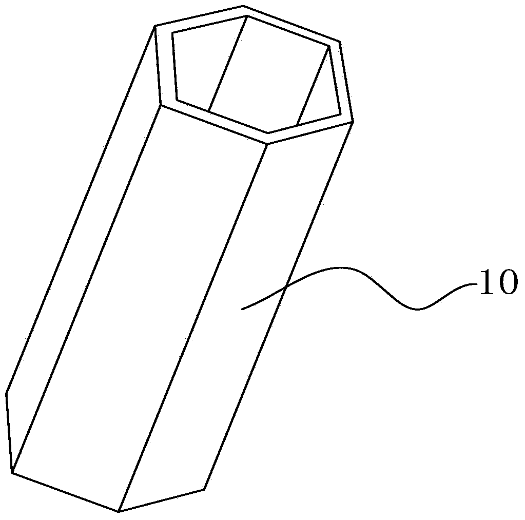 Device for removing iron