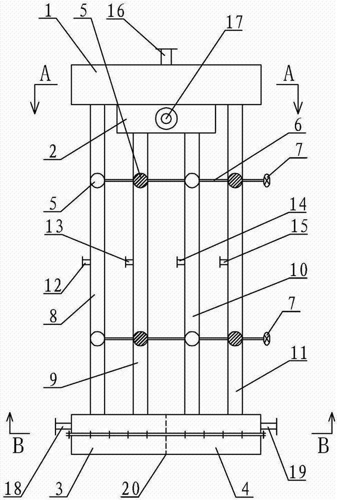 Heat supplying function and air conditioning function switching device of waterway switching heat pump system