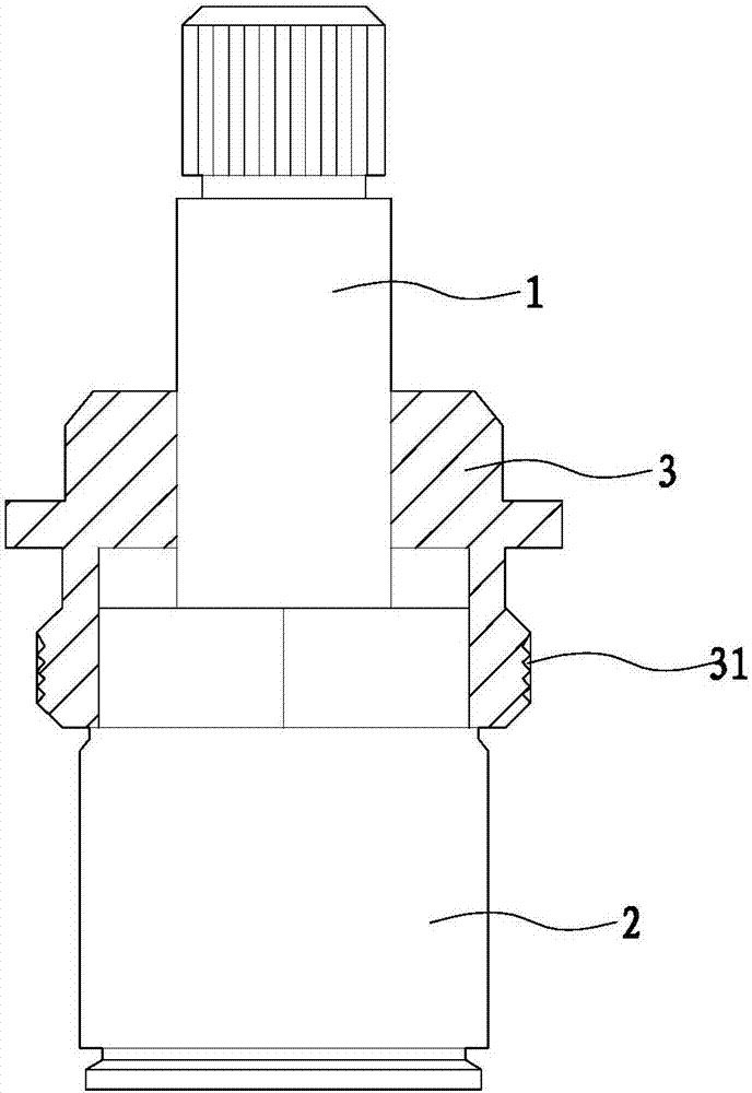 Ceramic quick opening valve element and production process thereof