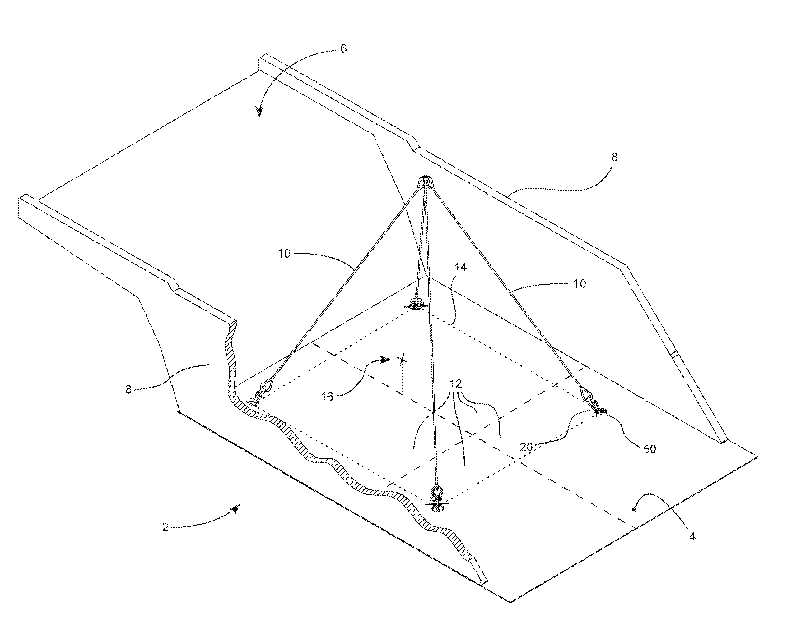 System and method for lifting large off-highway truck-truck bodies