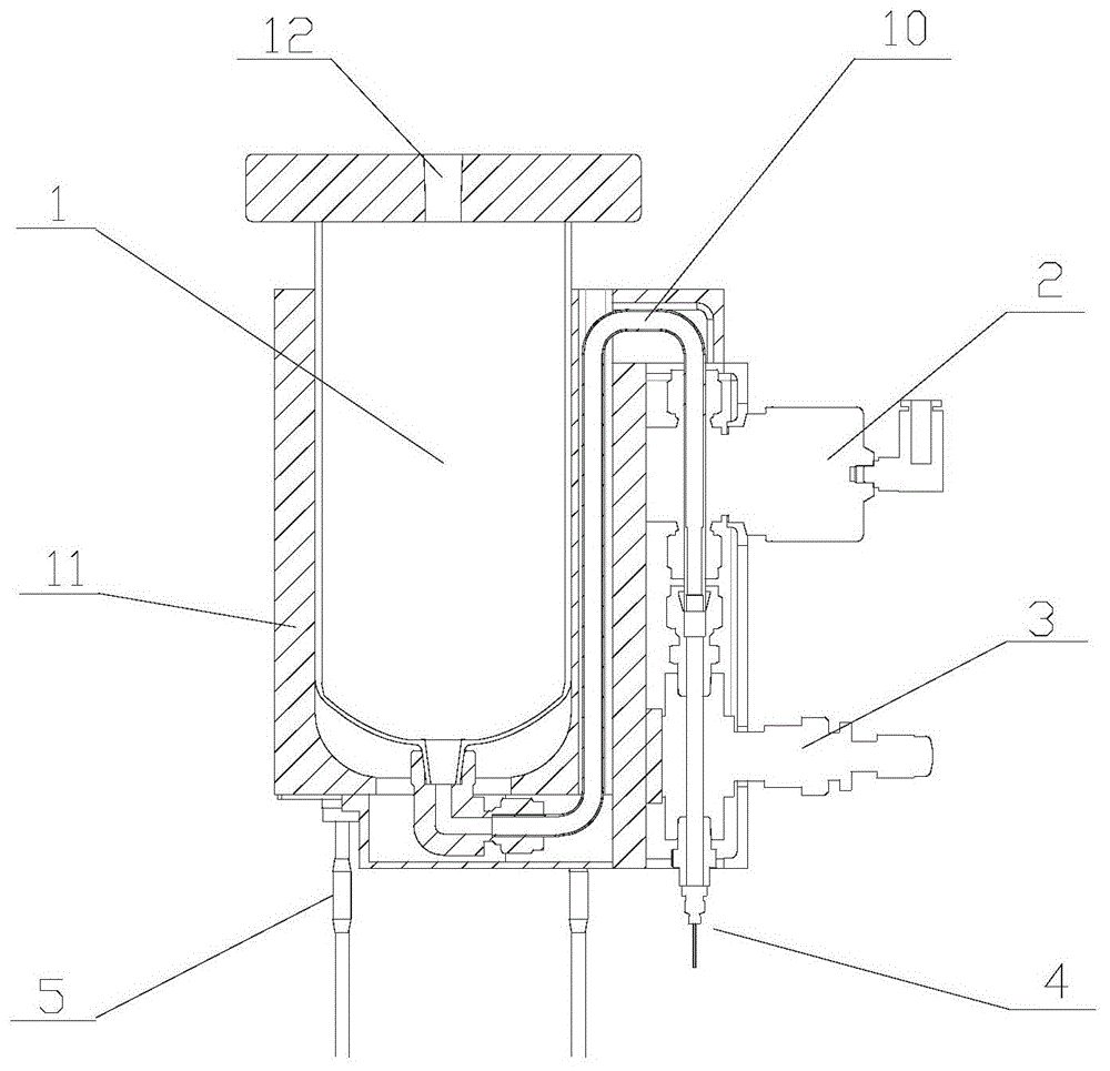 A spin-coating device for coating a solid molten substance on a wafer surface