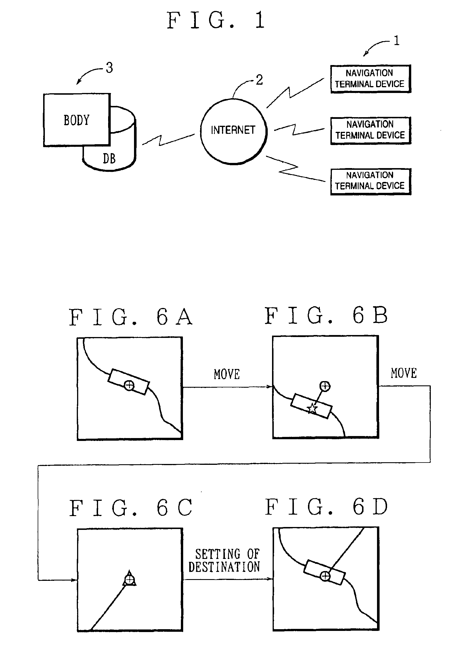 Navigation terminal device and navigation method