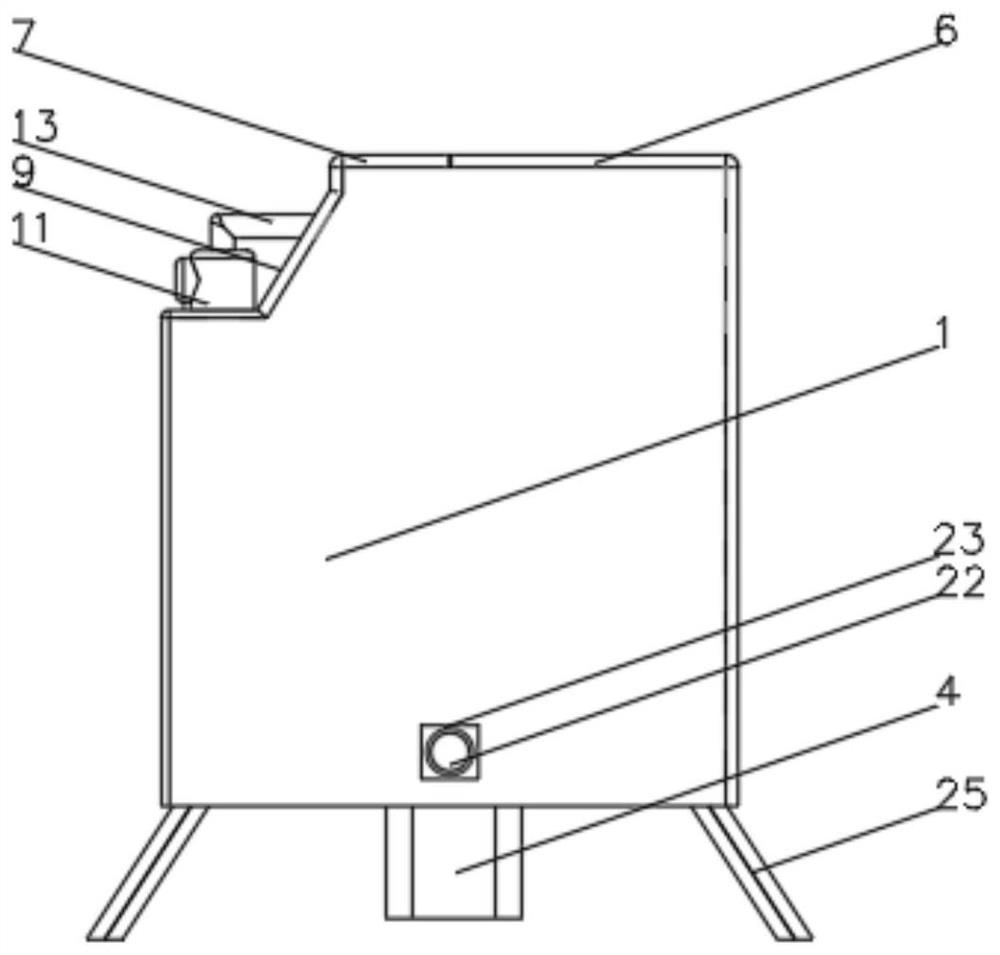 An integrated device for automatic mildew removal and dehydration of textiles