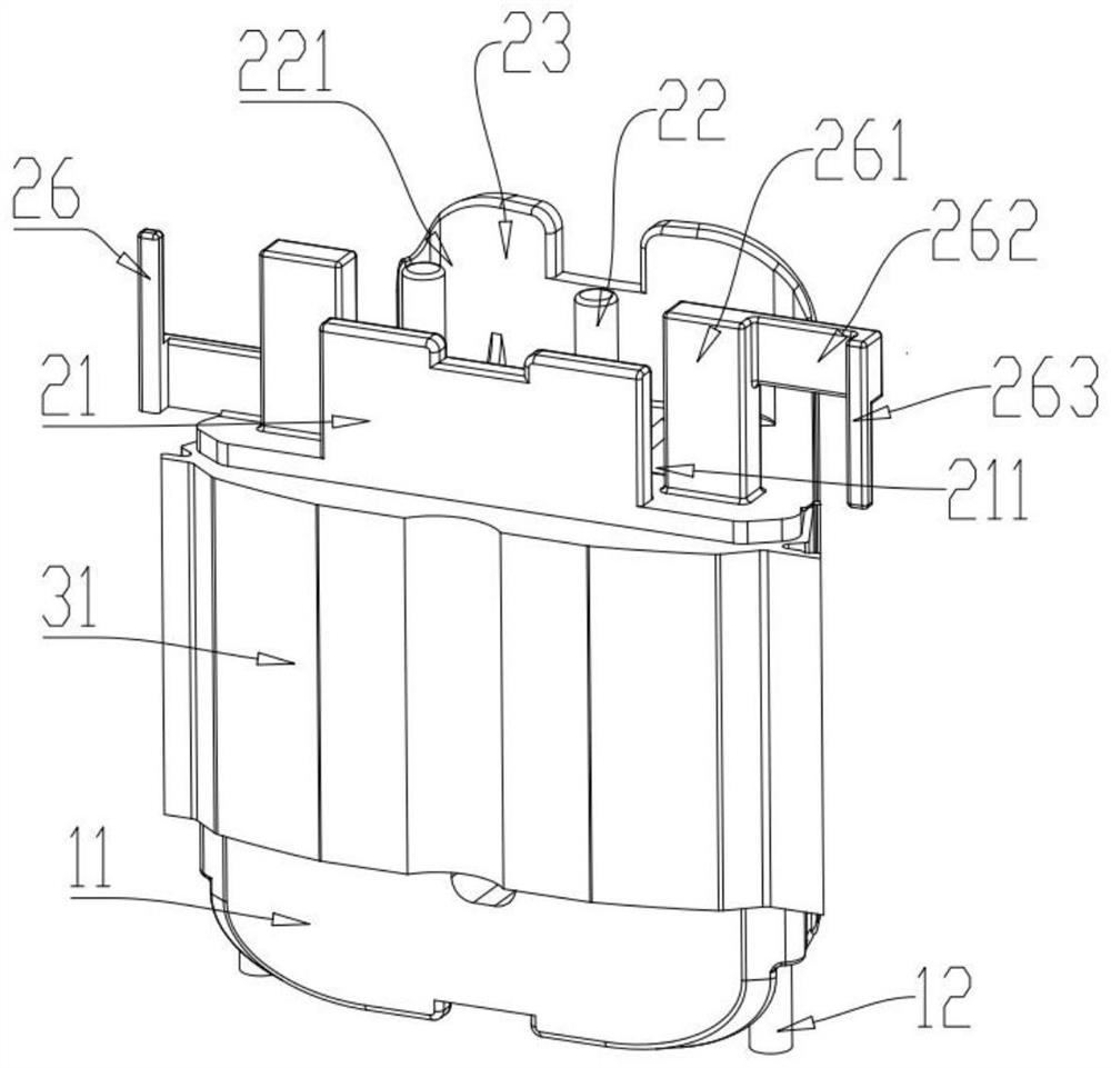 Stator insulation framework, stator with stator insulation framework and motor