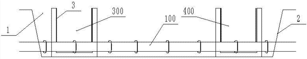 Construction method of underground pipe gallery passing through underground concrete water pipeline