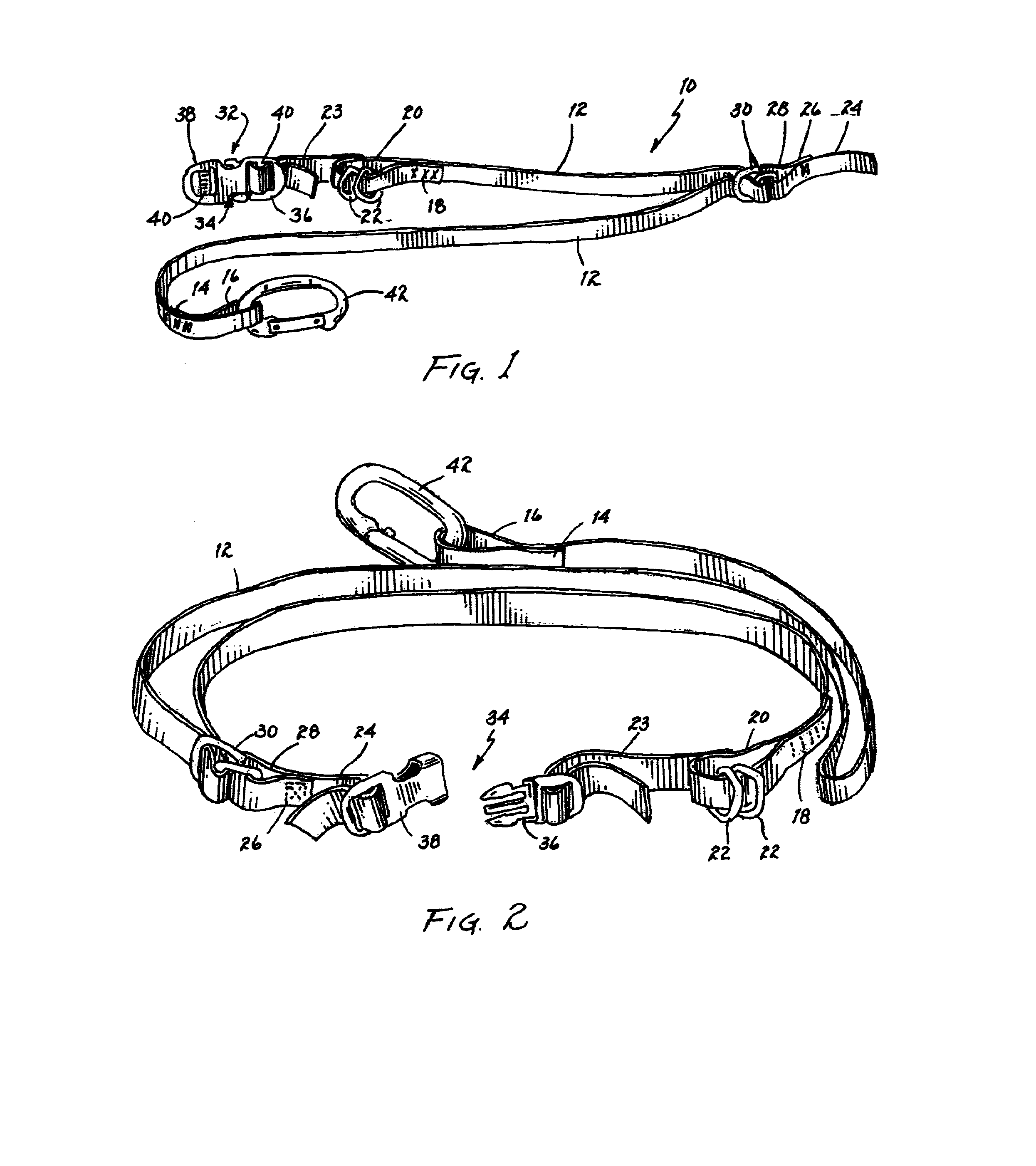 Multi-purpose utility strap and method therefor