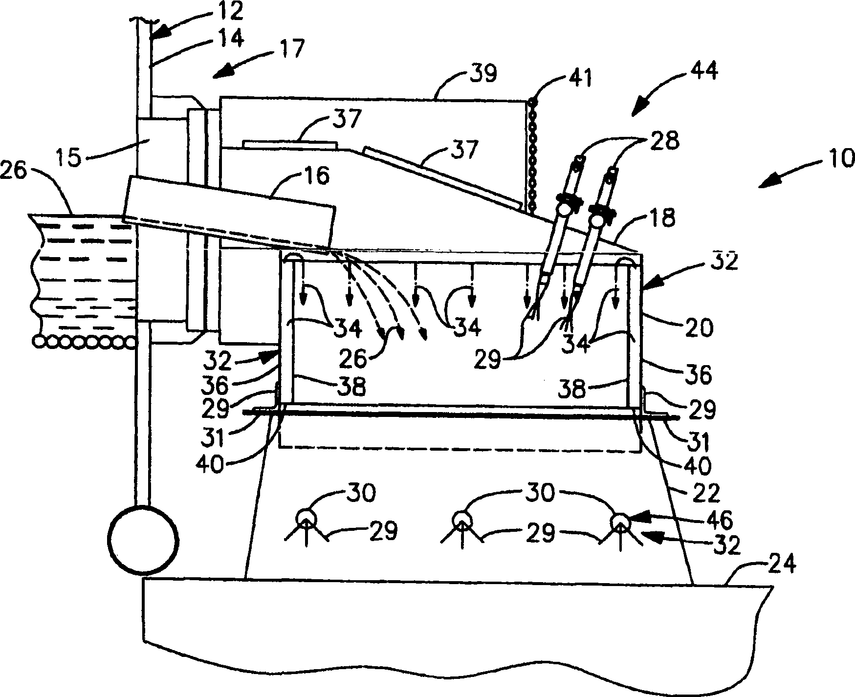 Smelt spout enclosure for chemical recovery boilers