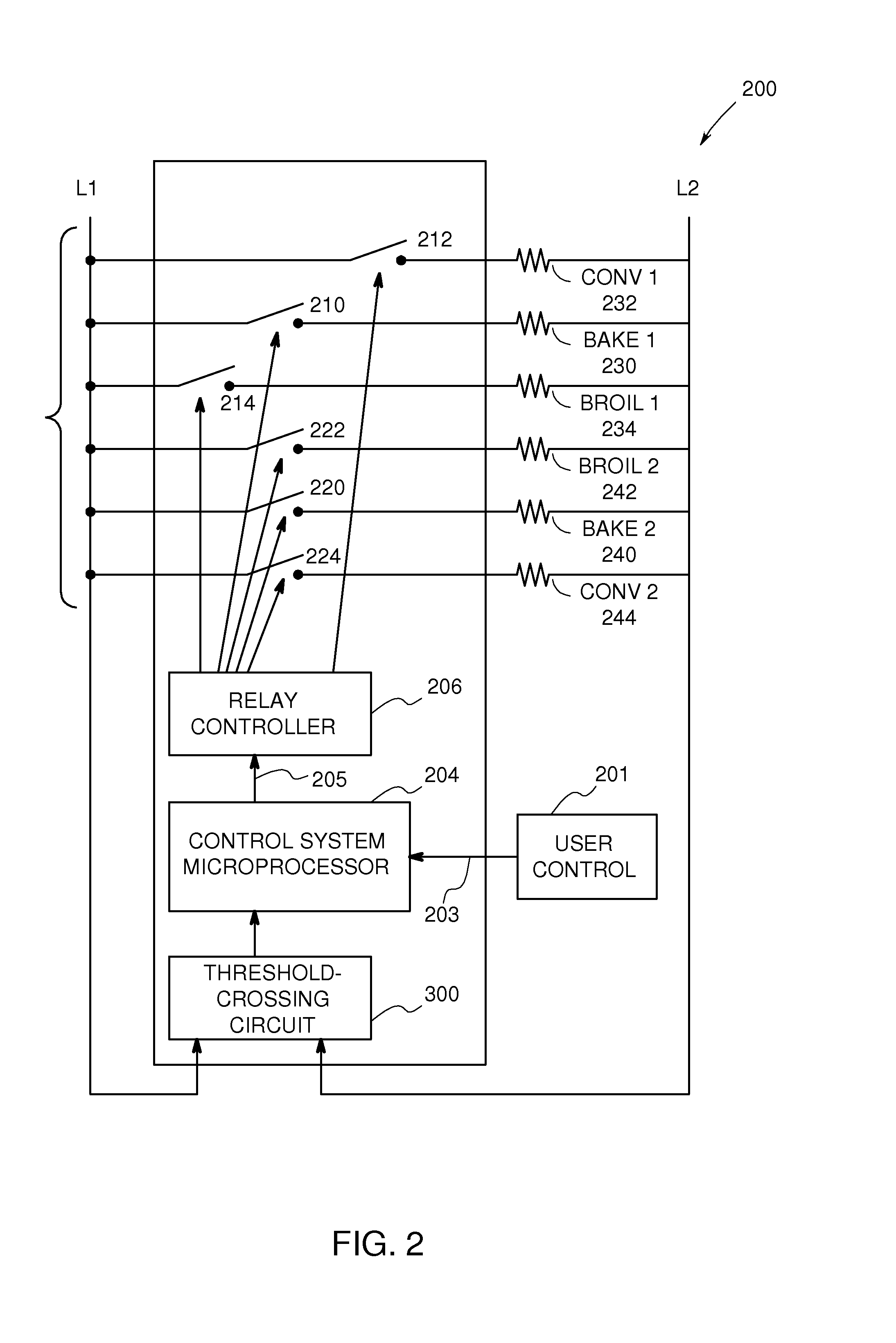 Control system for an appliance