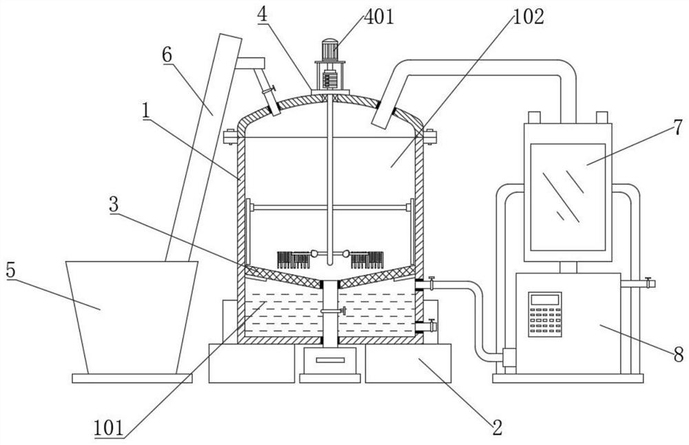 Plant essential oil extraction device capable of continuously working