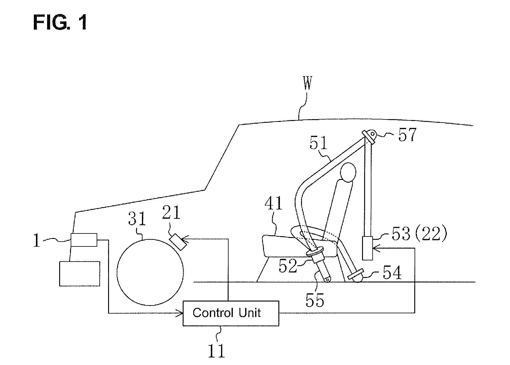 Obstacle detecting control device of vehicle