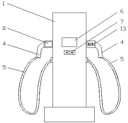 Intelligent charging pile for electric car and control method thereof