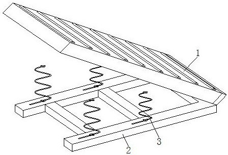 Outdoor power assisting device with two-way spring