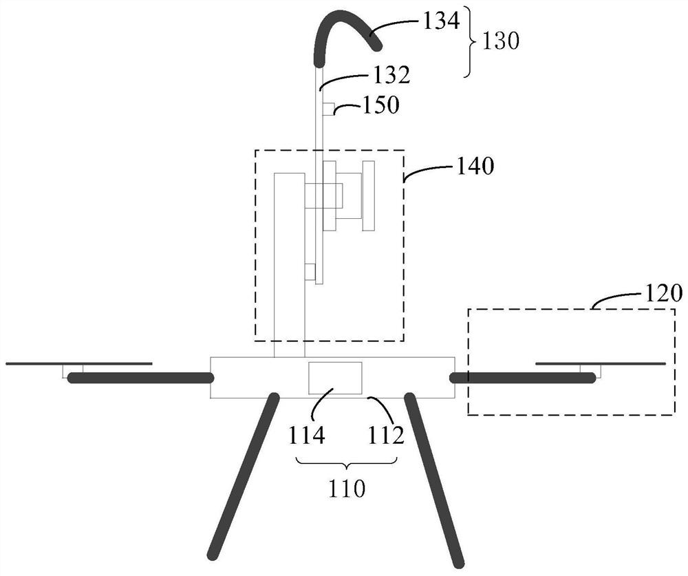 Inspection robot, online control method and device for inspection robot