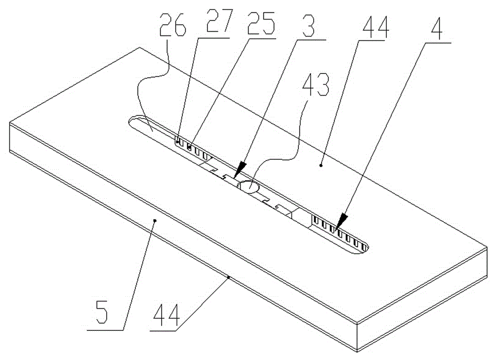 Two-way bearing heavy load guide rail pair