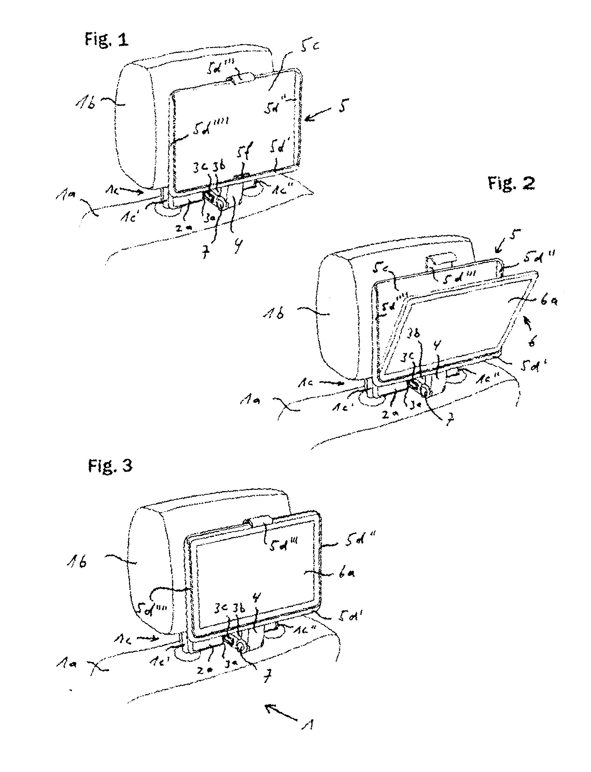 Device for attaching a tablet computer