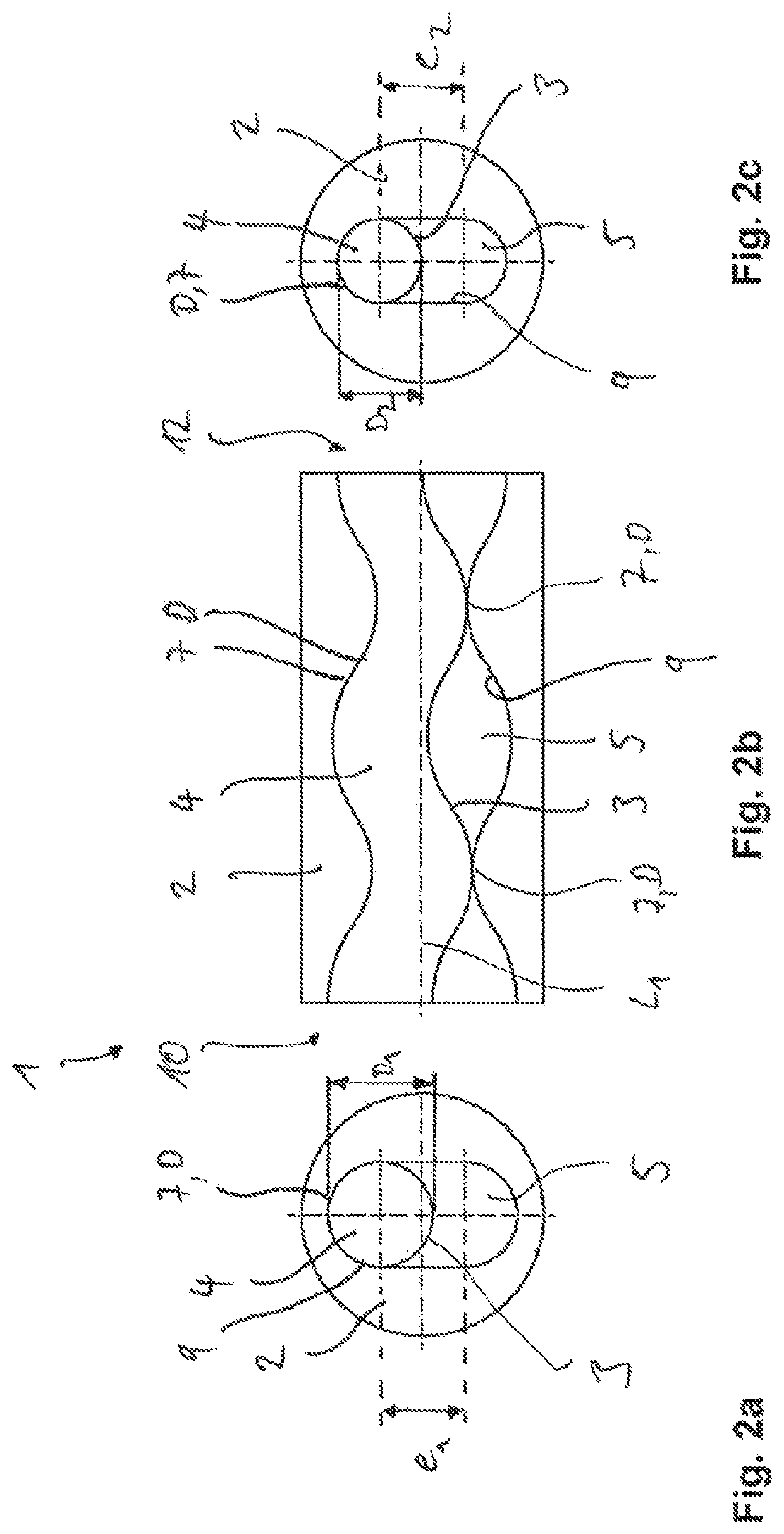 Controlling the gap geometry in an eccentric screw pump