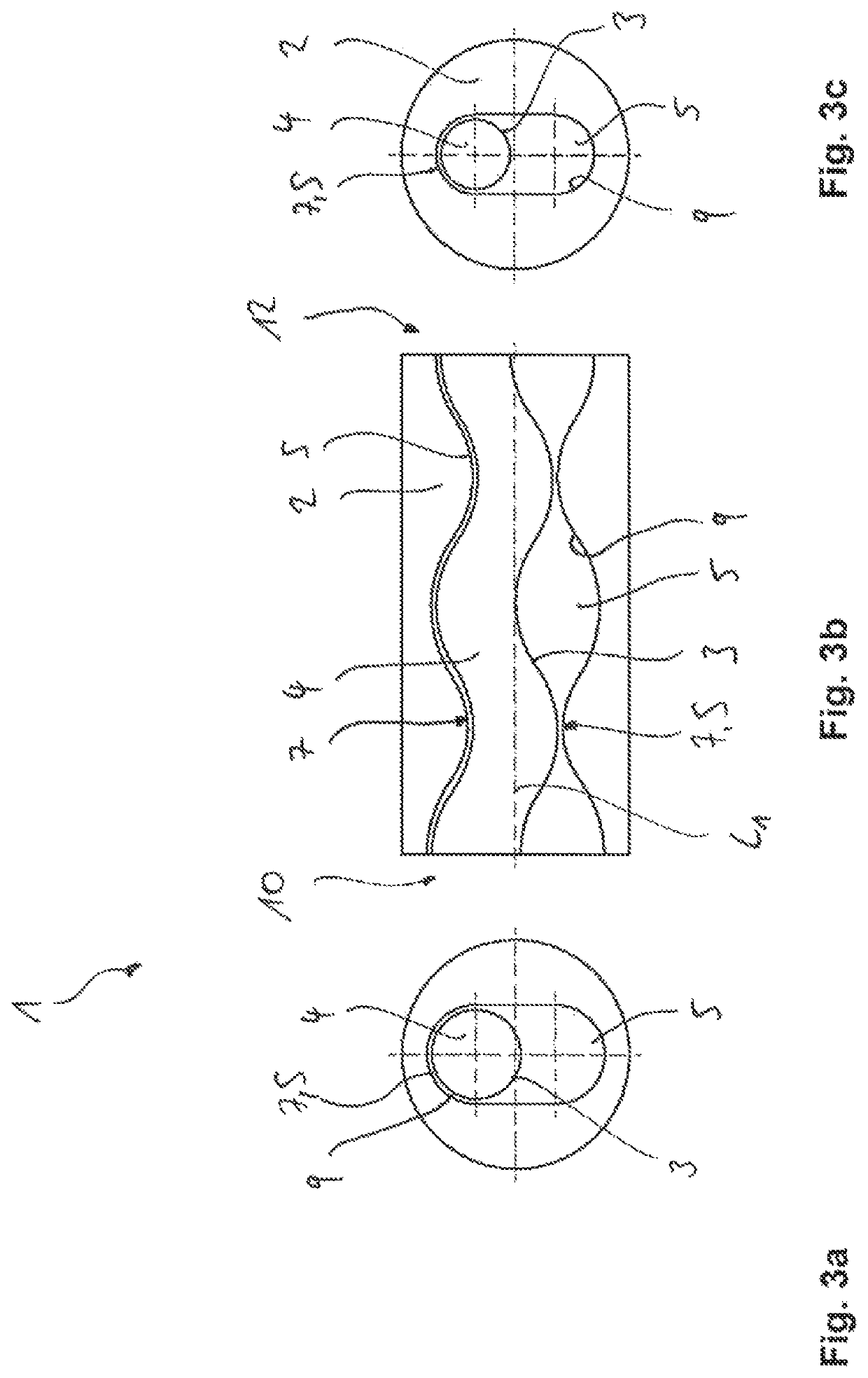 Controlling the gap geometry in an eccentric screw pump