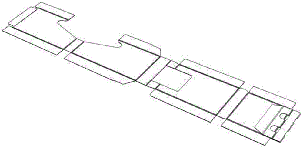 An automatic opening and closing cardboard packaging box