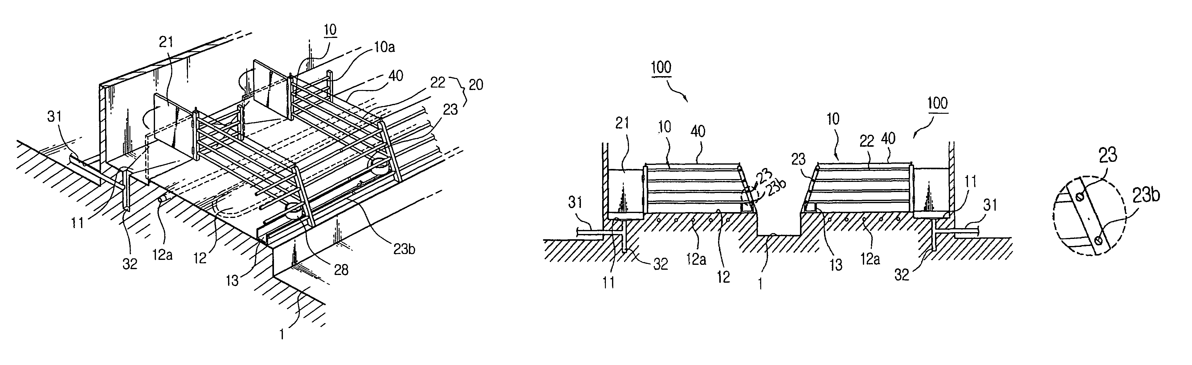 Method for building environment-affinitive pigpen and pigpen structure