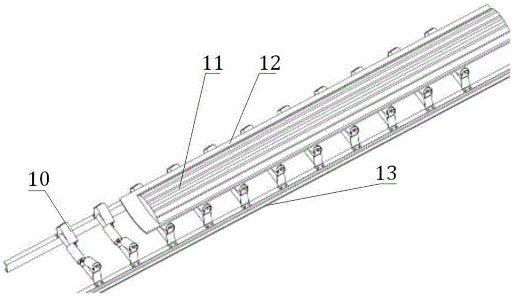 Permanent magnet carrier roller belt conveyor