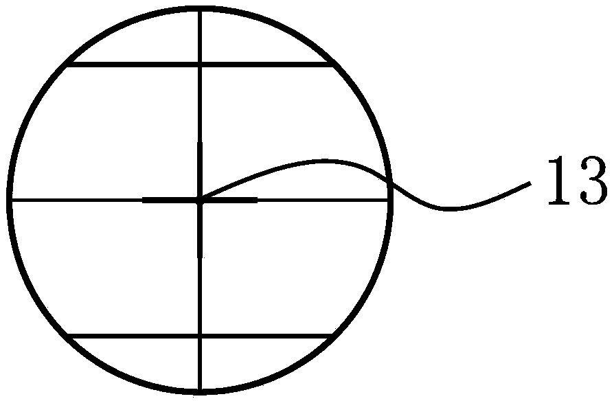 Concave measuring sign assembly and mounting and measuring method