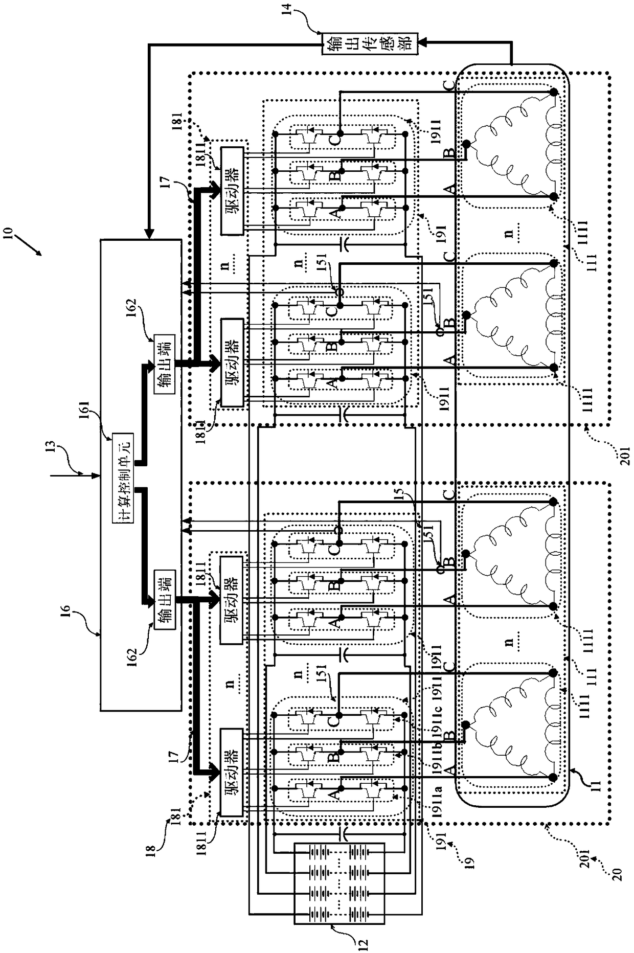 Motor drive device and motor device