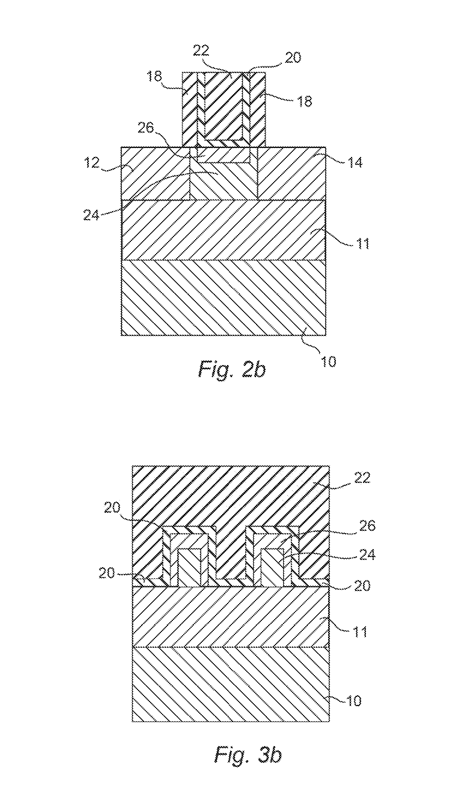 Semiconductor device having compressively strained channel region and method of making same