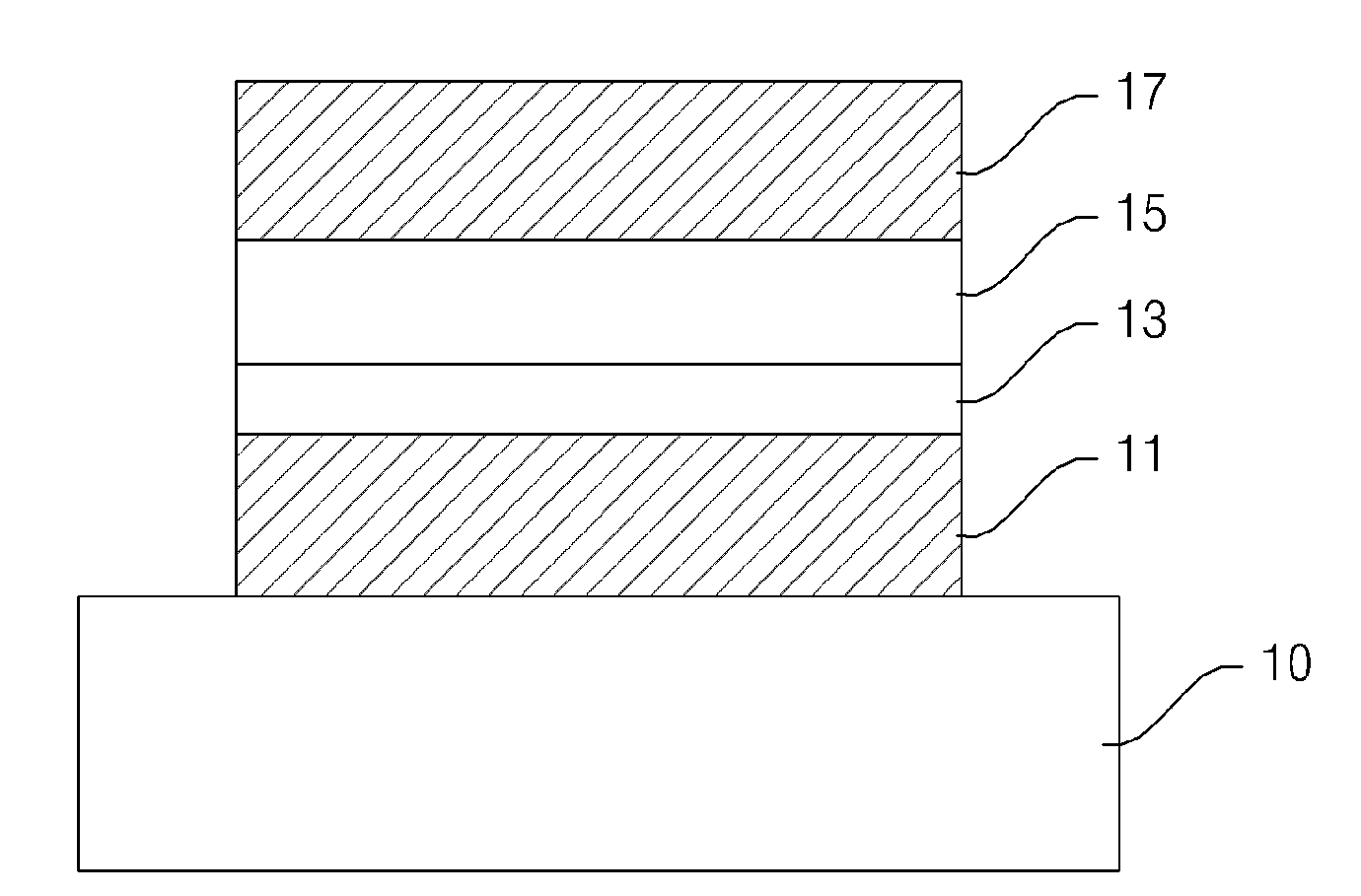 Resistance ram having oxide layer and solid electrolyte layer, and method for operating the same