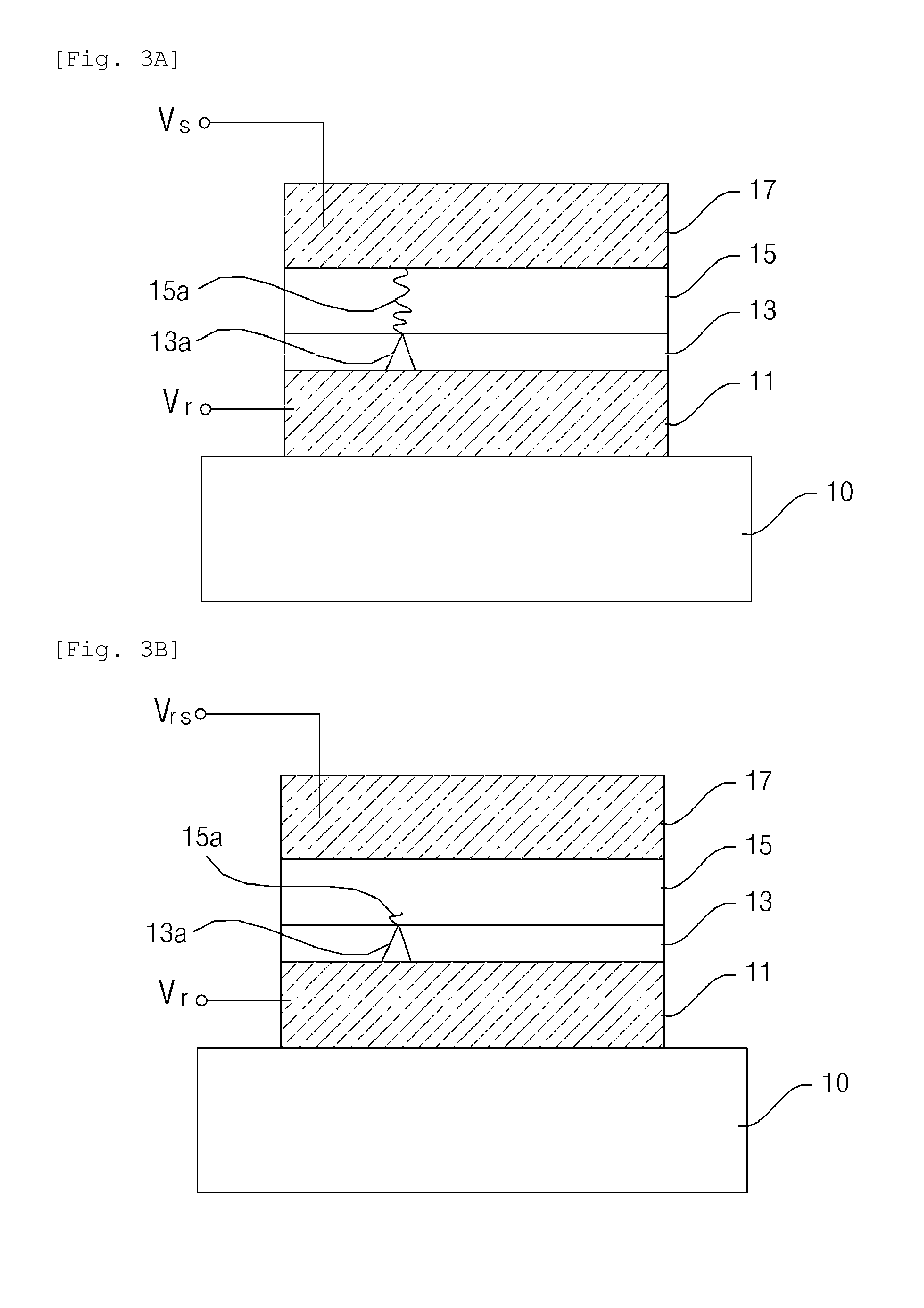 Resistance ram having oxide layer and solid electrolyte layer, and method for operating the same
