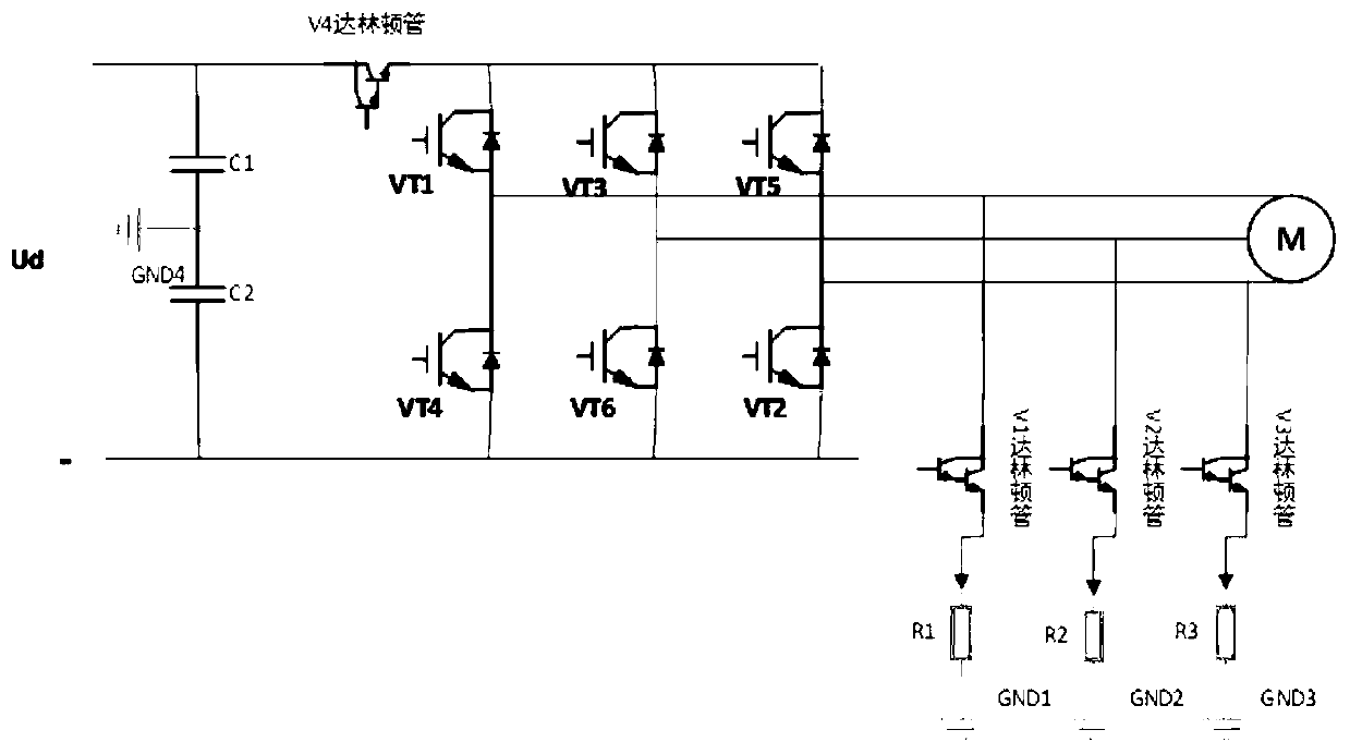 Permanent magnet synchronous motor protection method based on Nuttall window interpolation algorithm