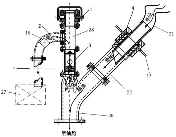 Automatic air-purging type oil spill prevention device and control method thereof