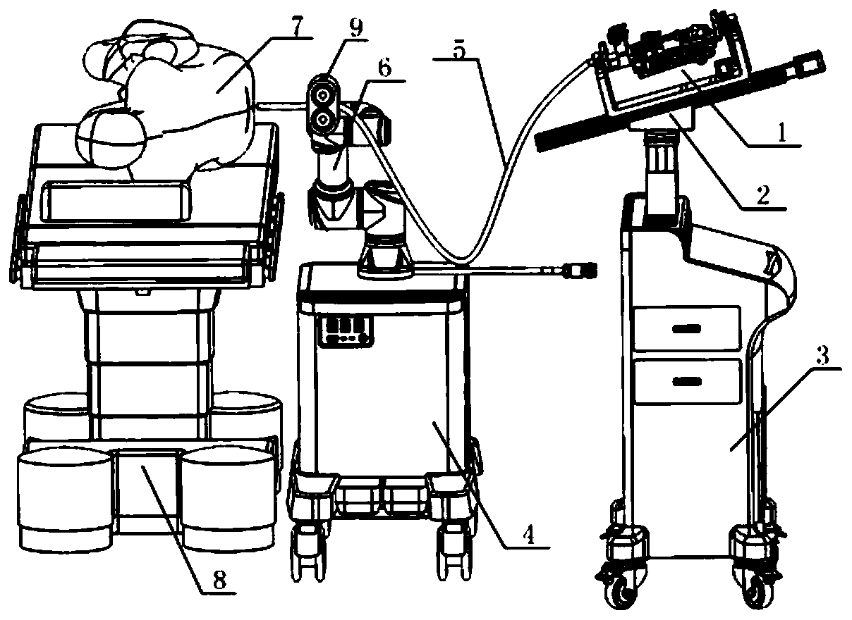 Robotic system for assisting doctor in operating colonoscope