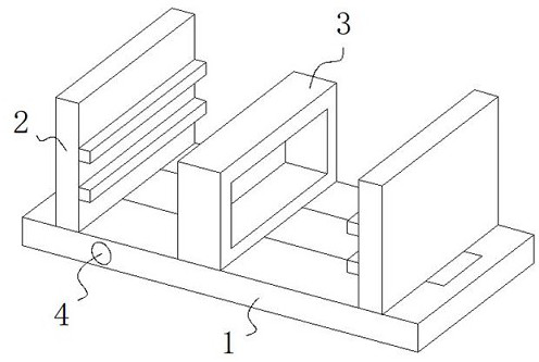 Straightening device for aluminum profile machining