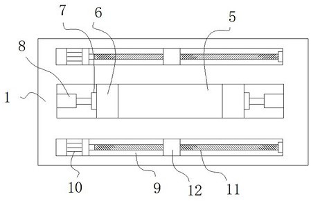 Straightening device for aluminum profile machining