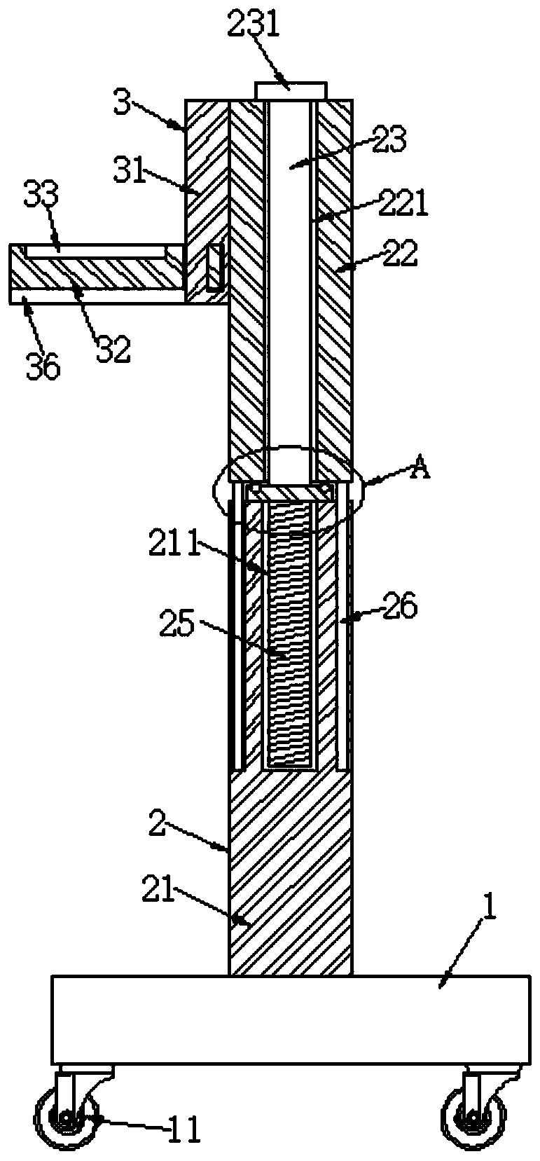 Auxiliary device for spinal surgery