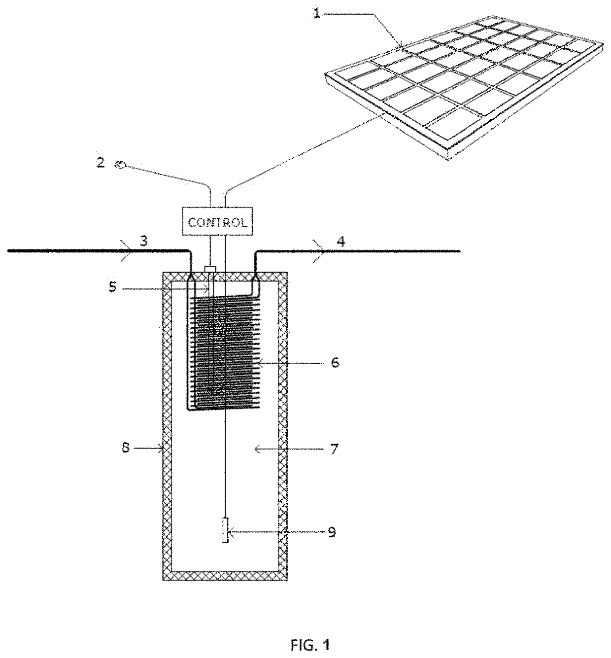 Hot water tank