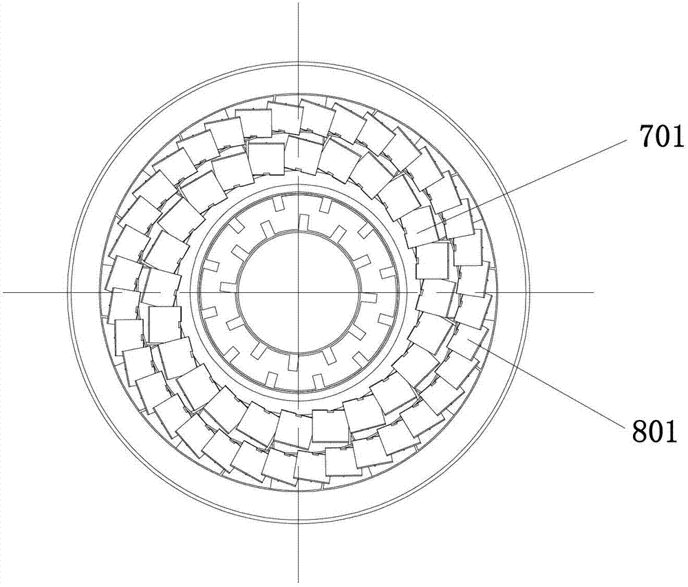 Cyclone combustor with adjustable flame shape and mixing strength