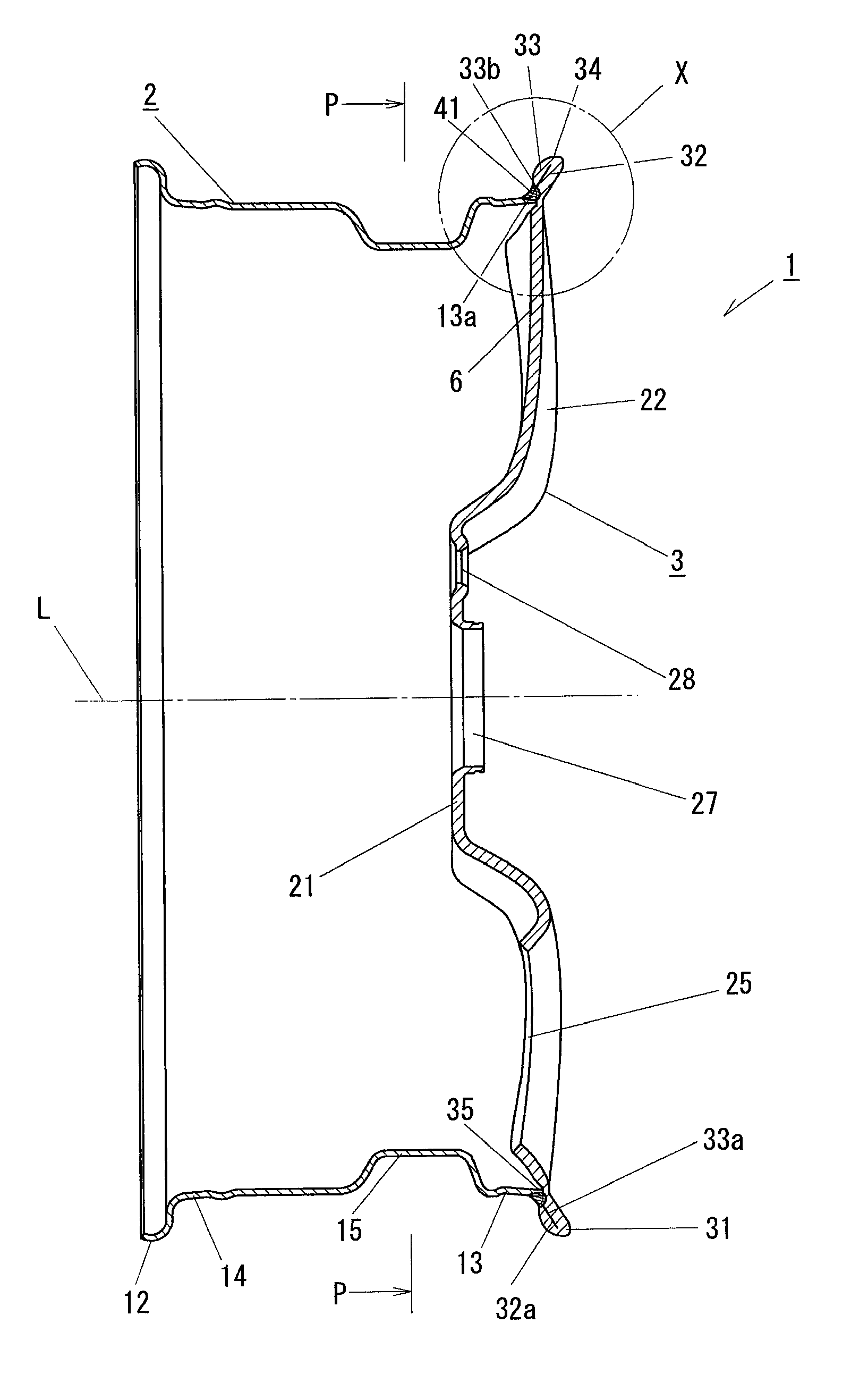 Automobile wheel