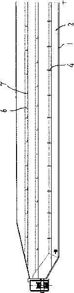 Single main beam member of hoisting equipment