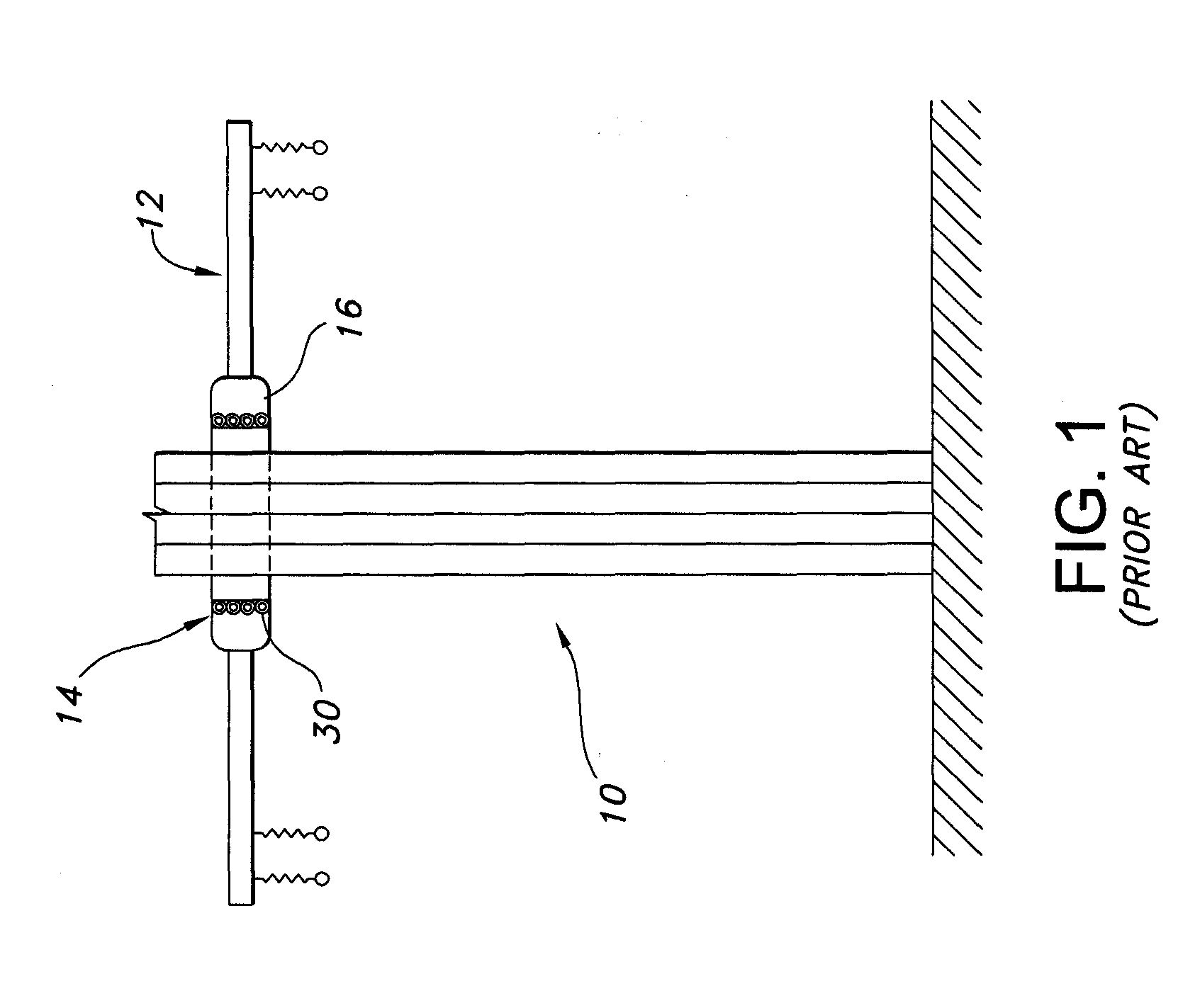 Arm connection for a structural member