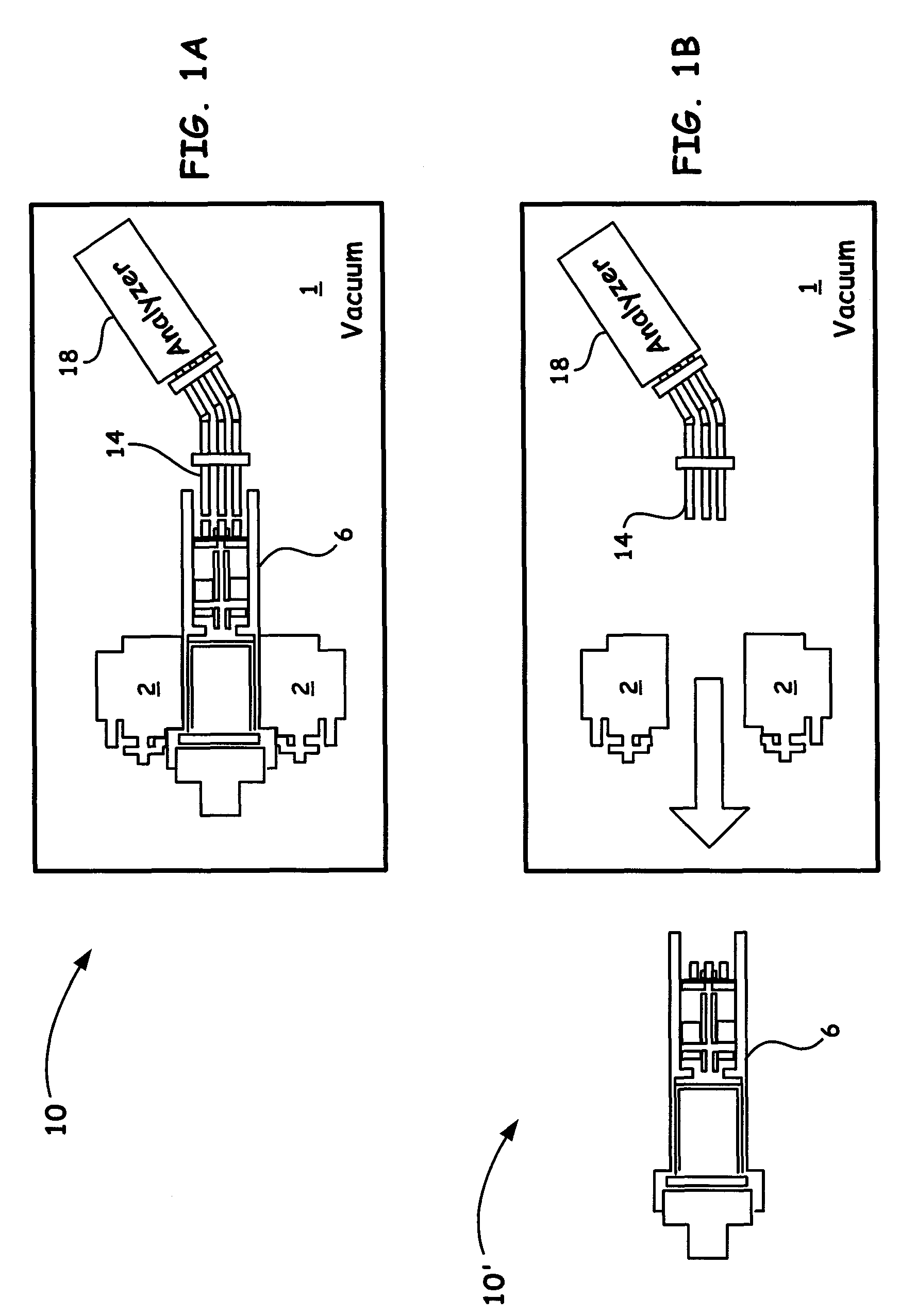 Removable ion source that does not require venting of the vacuum chamber